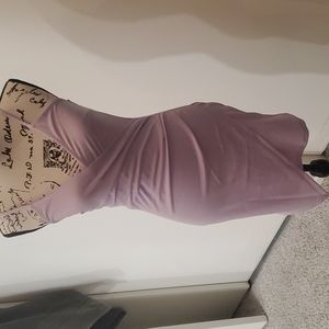 Lavender mini dress